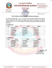 सामाजिक तथा प्राविधिक गणकहरुको नतिजा प्रकाशन सम्बन्धी सूचना ।